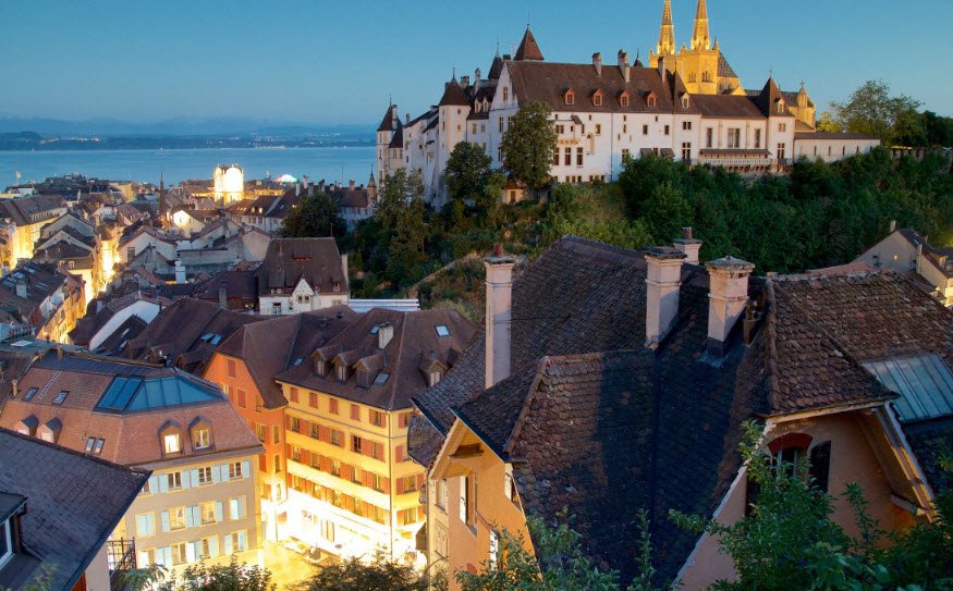 Neuchâtel Castle, Neuchâtel, Switzerland, Switzerland